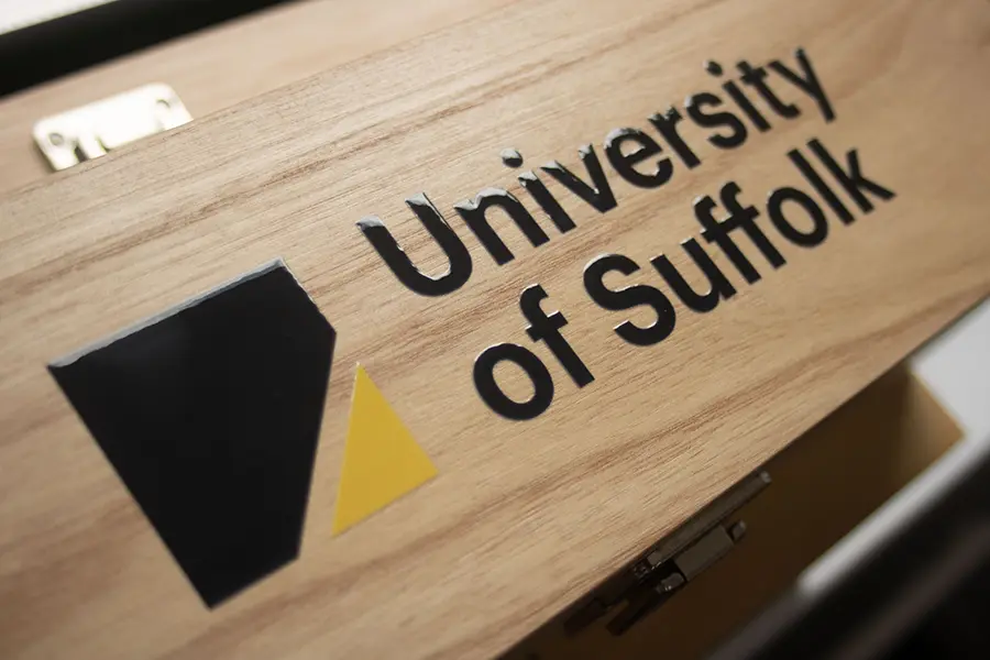 Printed wood