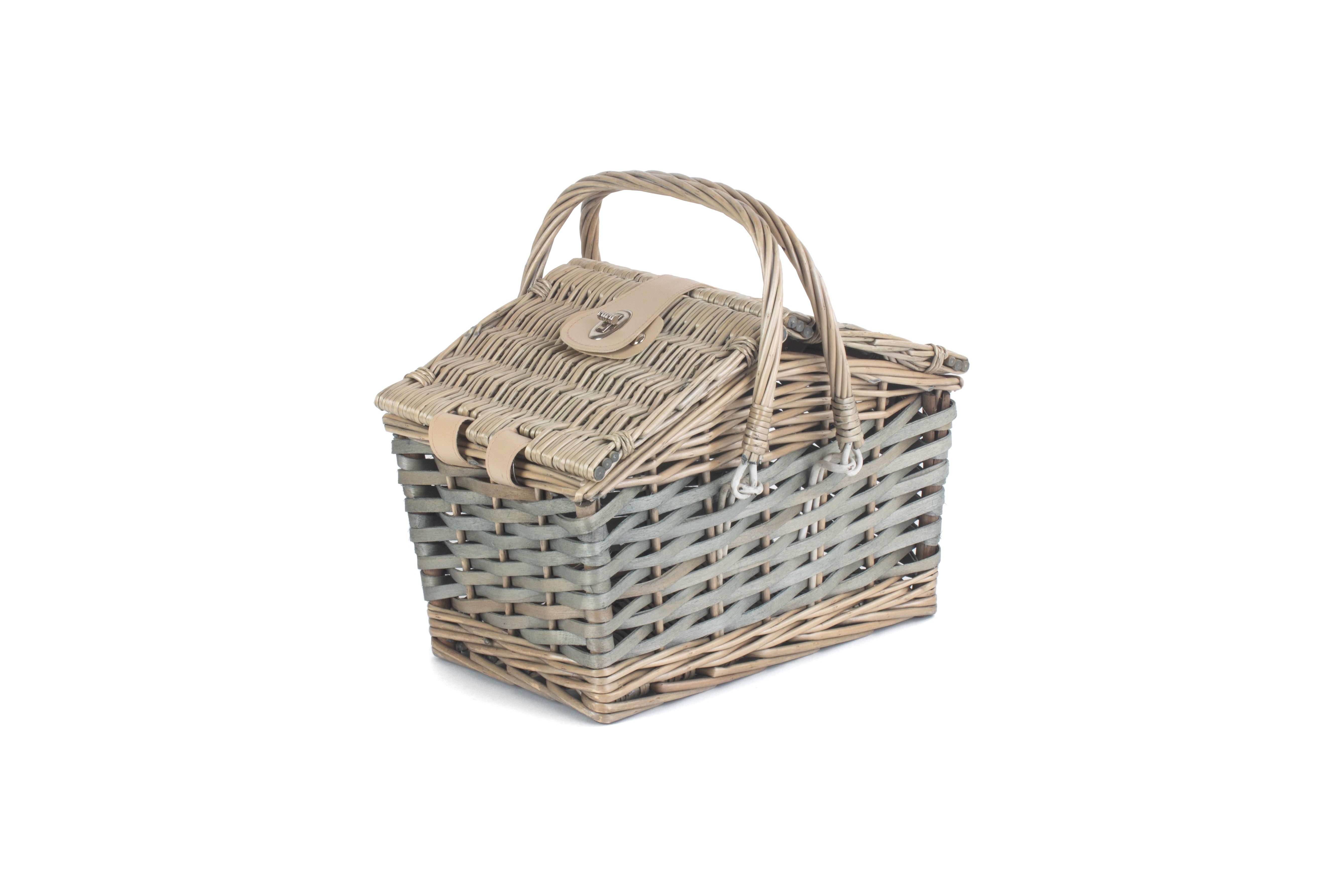 Poplar Antique Wash Swing Handle Hamper Empty Hampers