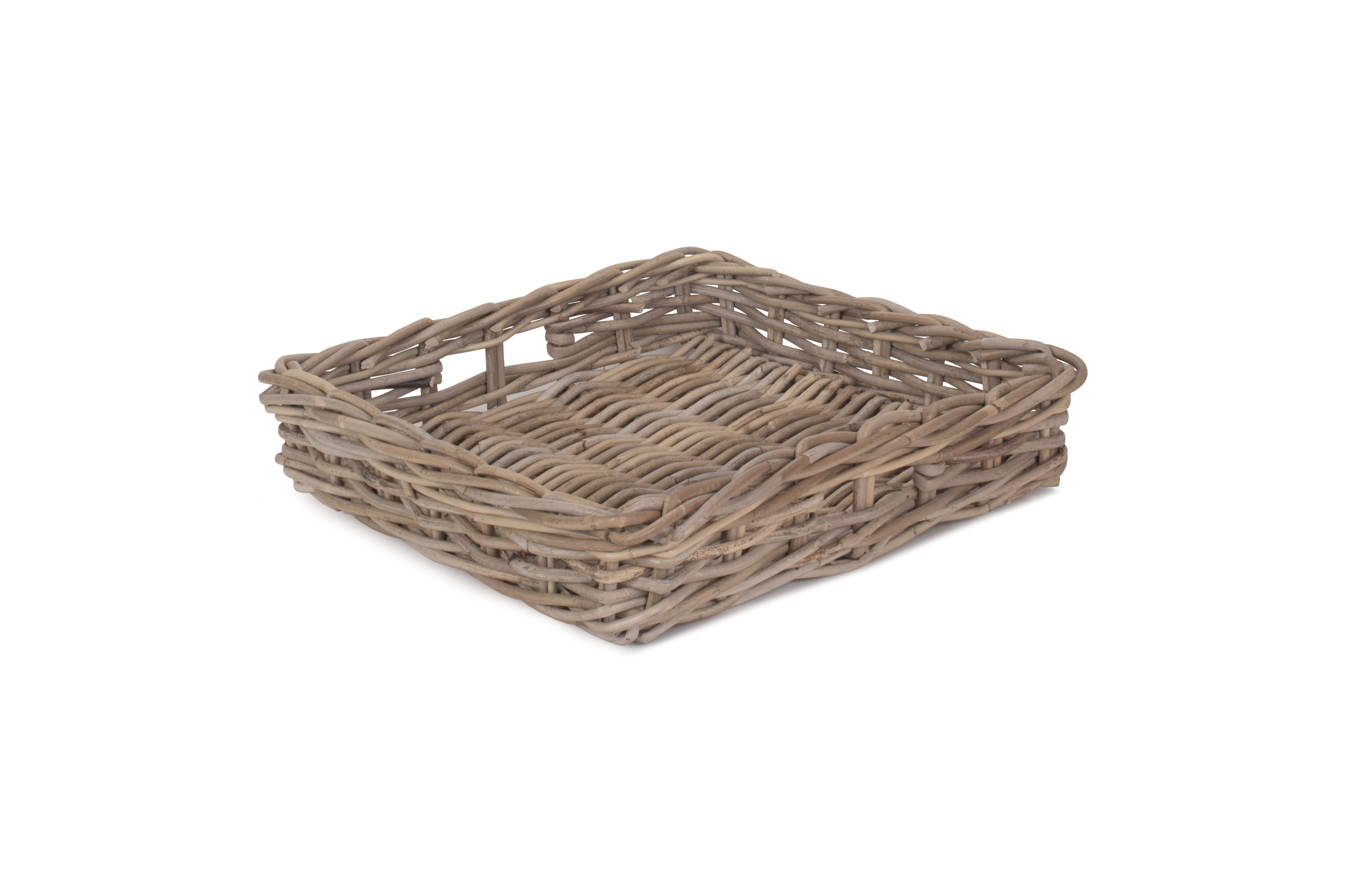 Square Rattan Serving Basket Storage Baskets